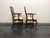 SOLD - HENKEL HARRIS 104A 29 SPNEA Mahogany Queen Anne Dining Armchairs - Pair