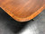 SOLD - Banded Mahogany Double Pedestal Dining Banquet Table