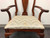 SOLD - HICKORY CHAIR James River Mahogany Queen Anne Dining Armchairs - Pair