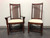 SOLD - Le Meuble Villageois Mission Oak Dining Set - Table + 8 Chairs