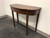 SOLD - Benchmade Inlaid Mahogany Hepplewhite Style Console Table