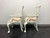 SOLD - Painted Mahogany Chippendale Ball in Claw Armchairs - Pair