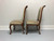 SOLD - KARGES French Country Louis XV Style Dining Side Chairs - Pair 3