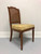 SOLD - Louis XVI Style Adriano Cherry Dining Side Chair by Davis Cabinet Co