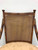 SOLD - Vintage Mid Century Faux Bamboo Caned Lounge Chair