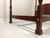 SOLD - BAKER Flame Mahogany Queen Size Four Poster Bed