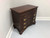 SOLD - WELLINGTON HALL Chippendale Block Front Goddard Bachelor Chest