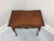 SOLD - Solid Mahogany Georgian Tea / Accent Table by Globe Furniture