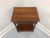 SOLD - CRAFTIQUE Solid Mahogany Traditional Nightstand - A