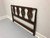 SOLD - HENKEL HARRIS 153H85 29 Mahogany Chippendale Queen Size Headboard