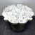 SOLD OUT - Ornate Pedestal Entry Center Table with Scalloped Marble Top 