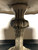 SOLD OUT - Ornate Pedestal Entry Center Table with Scalloped Marble Top 