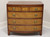 SOLD - KITTINGER Inlaid Mahogany Hepplewhite Bowfront Bachelor Chest A