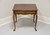 SOLD - LANE Cherry Queen Anne Square End Side Table