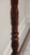 SOLD - Vintage Solid Mahogany King Size Rice Carved Four Poster Bed