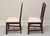 SOLD - THOMASVILLE Chippendale Mahogany Straight Leg Dining Side Chairs - Pair 1