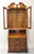 SOLD - HENREDON Chippendale Bowfront Walnut Folio 10 Secretary Desk