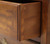 SOLD - HENREDON Chippendale Bowfront Walnut Folio 10 Secretary Desk