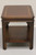 SOLD - LANE  Inlaid Mahogany Chippendale Style End Side Table 