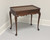 SOLD - HENKEL HARRIS 5416 29 Mahogany Queen Anne Tea Table