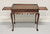 SOLD - HENKEL HARRIS 5416 29 Mahogany Queen Anne Tea Table