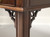 SOLD - SLIGH Chippendale Mahogany Leather Top Writing Desk