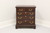 SOLD - LEXINGTON LINK-TAYLOR Heirloom Planters Solid Mahogany Chippendale Bedside Chest - A