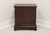 SOLD - LEXINGTON LINK-TAYLOR Heirloom Planters Solid Mahogany Chippendale Bedside Chest - A