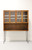 SOLD - DREXEL DECLARATION MCM Walnut Bookcase / Hutch with Hairpin Legs