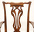 SOLD - KNOB CREEK Mahogany Chippendale Dining Armchairs - Pair