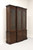 SOLD - HENREDON Mahogany Chippendale Style Breakfront China Cabinet