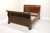 SOLD - ETHAN ALLEN Newport Somerset Mahogany Queen Size Sleigh Bed