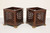 SOLD - MAITLAND SMITH Mahogany Chippendale Planters - Pair