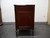 SOLD OUT - French Regency Style Carved Flame Mahogany Commode / Dresser