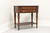 SOLD - ETHAN ALLEN Traditional Nightstand with Caned Shelf A