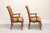 SOLD - ETHAN ALLEN French Country Dining Armchairs - Pair