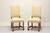 SOLD - CHARLES STEWART French Country Dining Side Chairs - Pair B