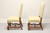 SOLD - CHARLES STEWART French Country Dining Side Chairs - Pair B