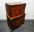 SOLD OUT - French Regency Style Carved Flame Mahogany Chest on Chest