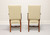 SOLD - CHARLES STEWART French Country Dining Captain's Armchairs - Pair