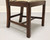 SOLD - HENKEL HARRIS 101S 29 Mahogany Chippendale Dining Side Chairs - Pair B