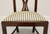 SOLD -  HENKEL HARRIS 101S 29 Mahogany Chippendale Dining Side Chairs - Pair A