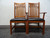 SOLD OUT - Mission Arts & Crafts Craftsman Cherry Dining Chairs with Leather Seats - Set of 8