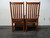 SOLD OUT - Mission Arts & Crafts Craftsman Cherry Dining Chairs with Leather Seats - Set of 8