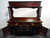 SOLD OUT - Large Carved Mahogany Buffet w Beveled Mirror Backsplash