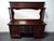 SOLD OUT - Large Carved Mahogany Buffet w Beveled Mirror Backsplash