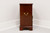 SOLD - Vintage Inlaid Mahogany Traditional Open Cabinet Nightstand