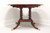 SOLD - PENNSYLVANIA HOUSE Regency Style Solid Cherry Round to Oval Pedestal Dining Table