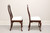 SOLD - PENNSYLVANIA HOUSE Solid Cherry Queen Anne Dining Side Chairs - Pair B