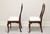 SOLD - PENNSYLVANIA HOUSE Solid Cherry Queen Anne Dining Side Chairs - Pair B